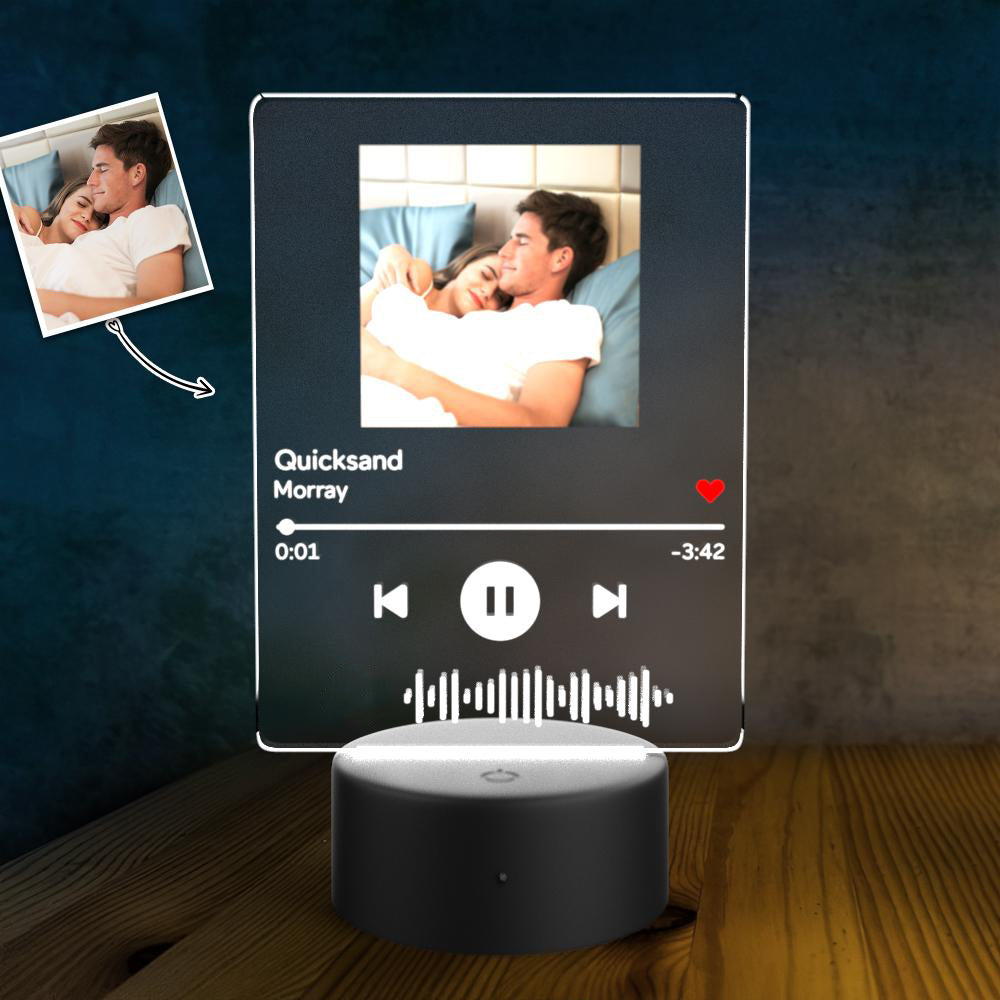 Scannable Code Acrylic Lamp