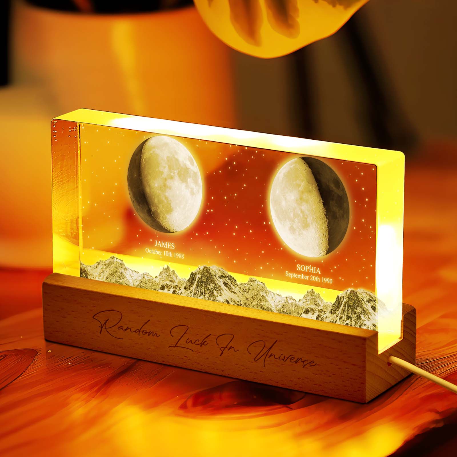 Moon Phase Night Lamp