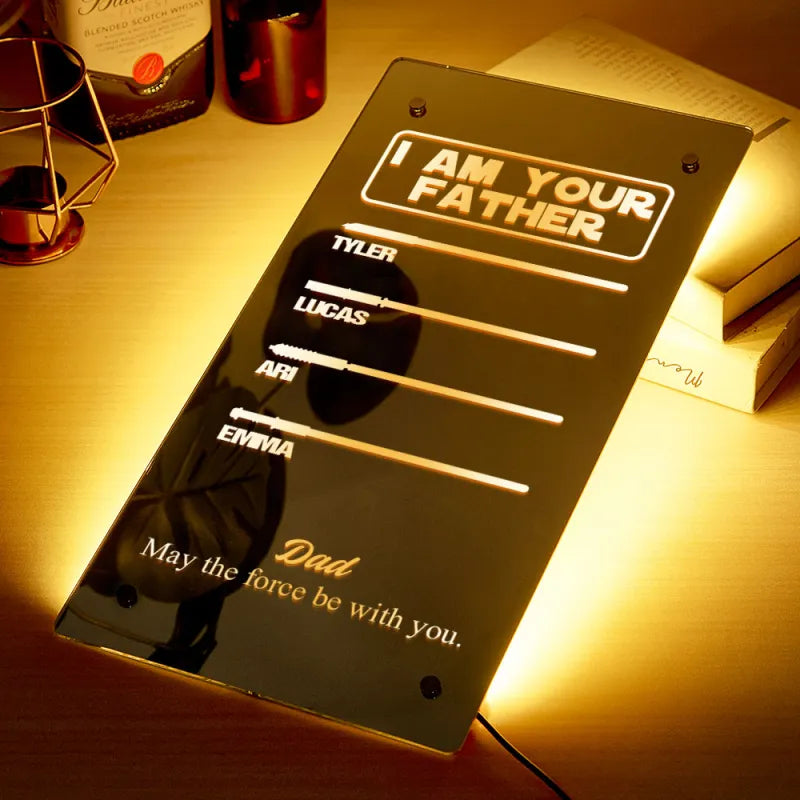 Father’s Day Lightsaber Lamp