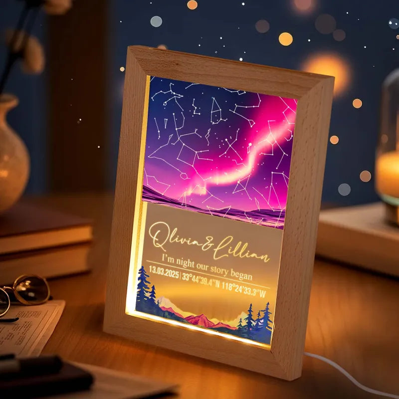 Memorial Hourglass Lamp