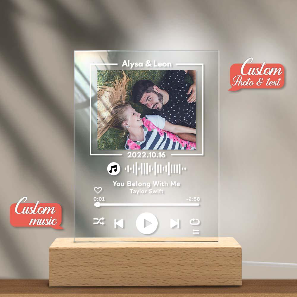 Glass Code Keychain Lamp