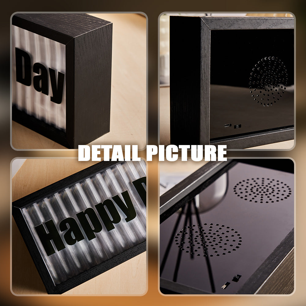 Bluetooth Text Speaker Lamp