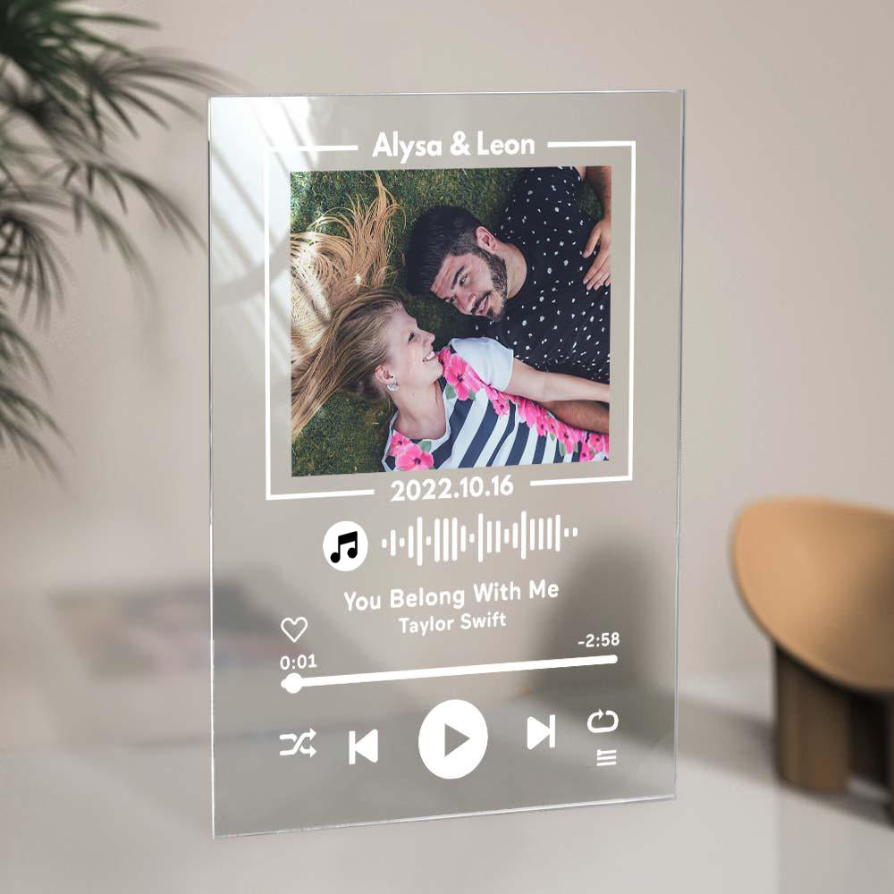 Glass Code Keychain Lamp