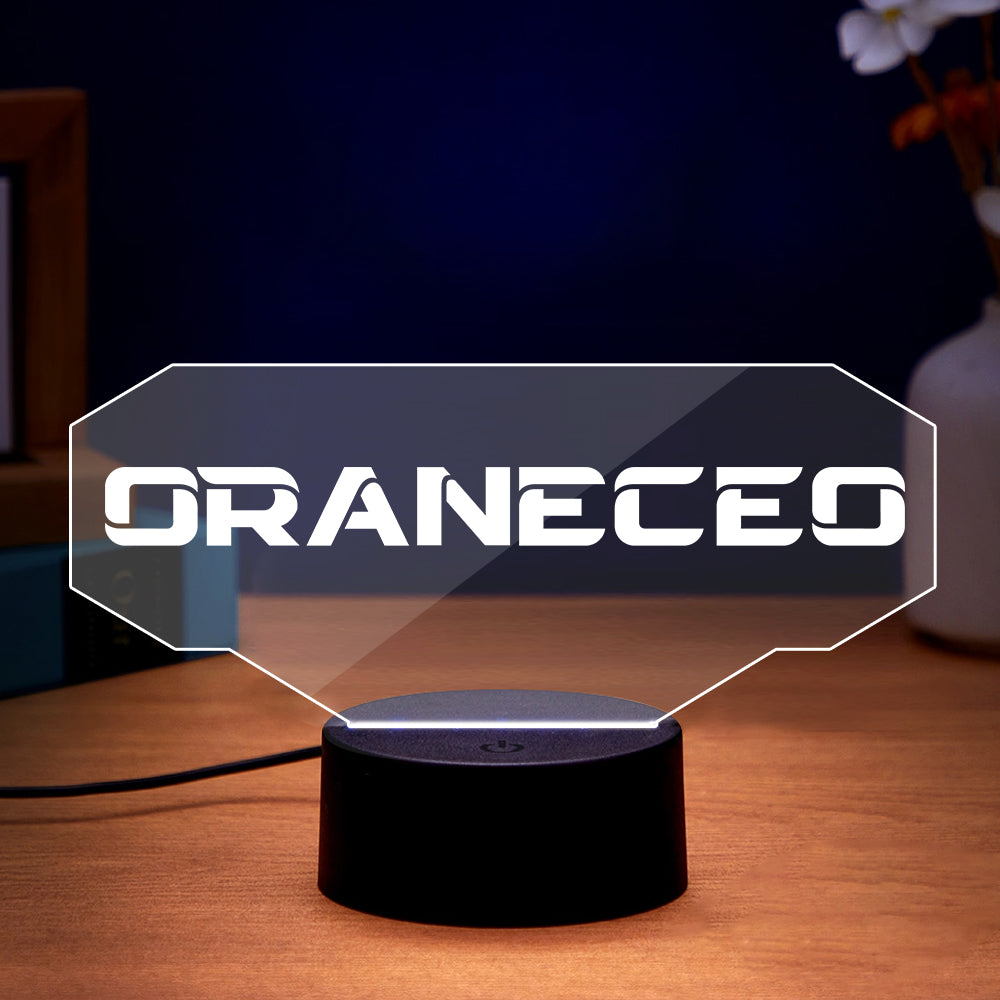 Gaming LED Name Light