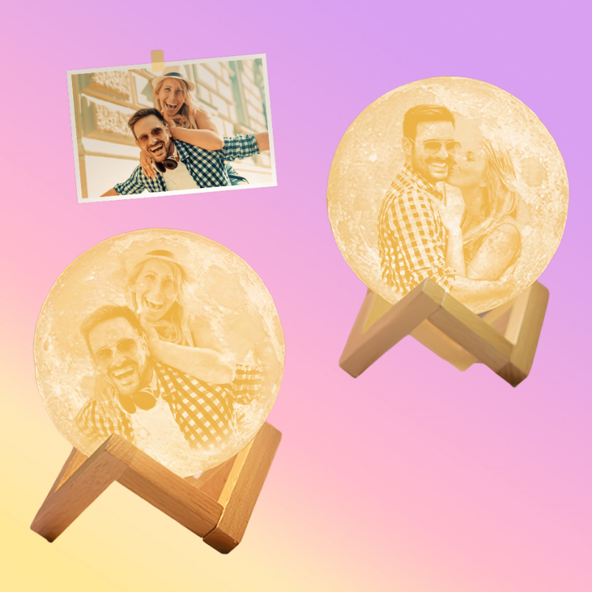 Custom Photo Moon Lamp Luna Night Light