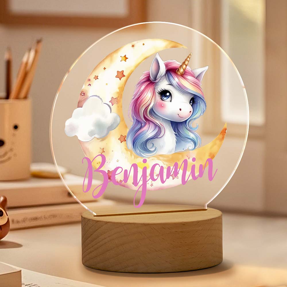 Unicorn LED Name Light