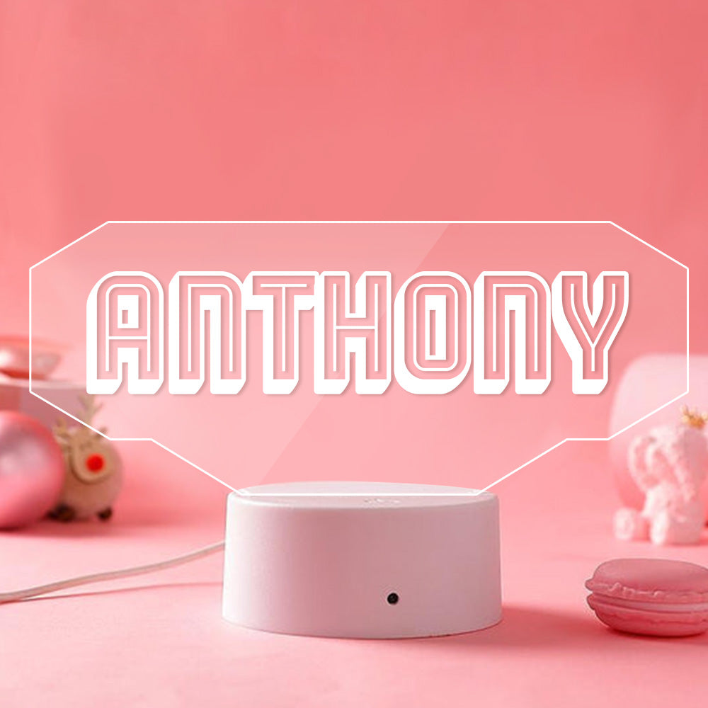 Gaming LED Name Light