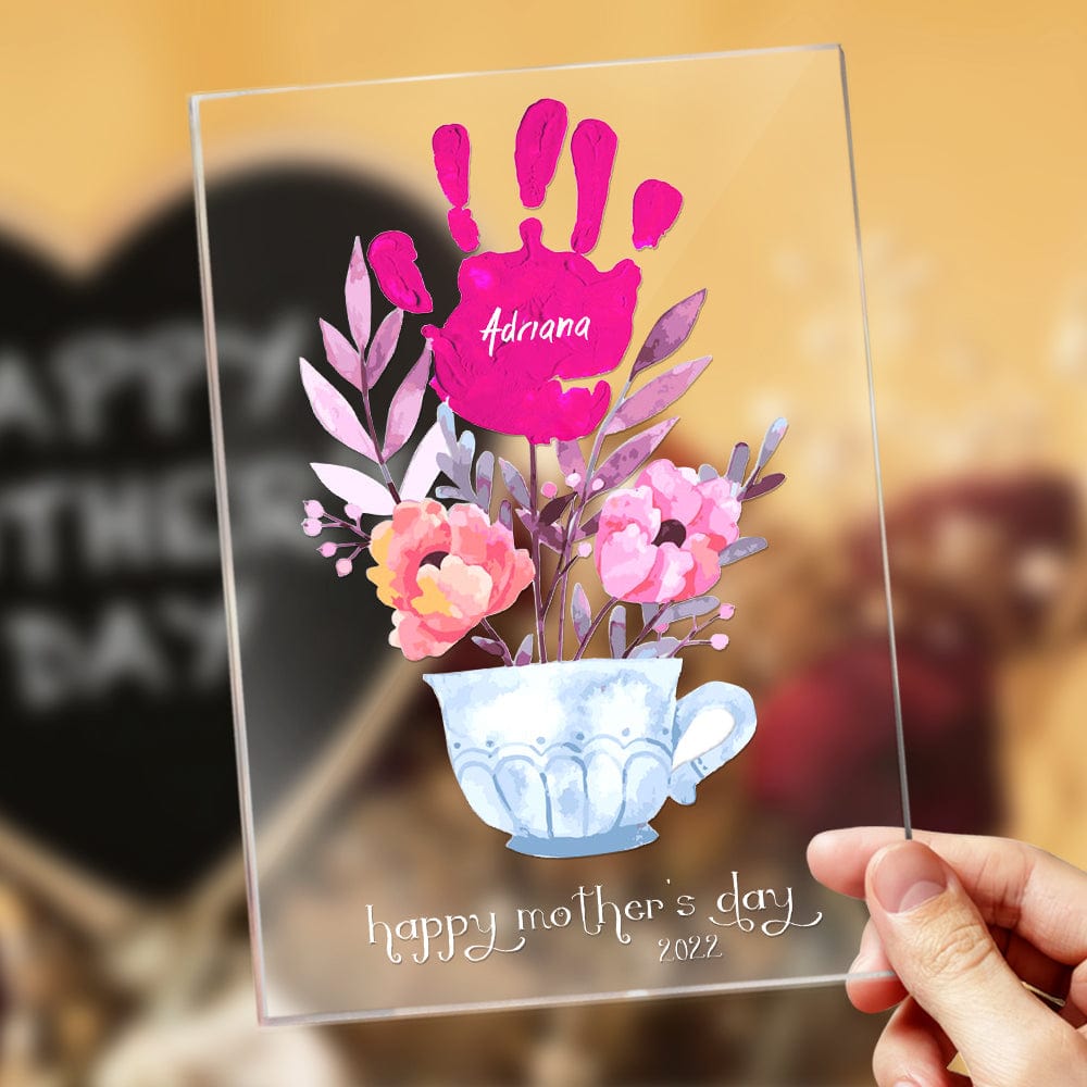 Name & Date Handprint Lamp