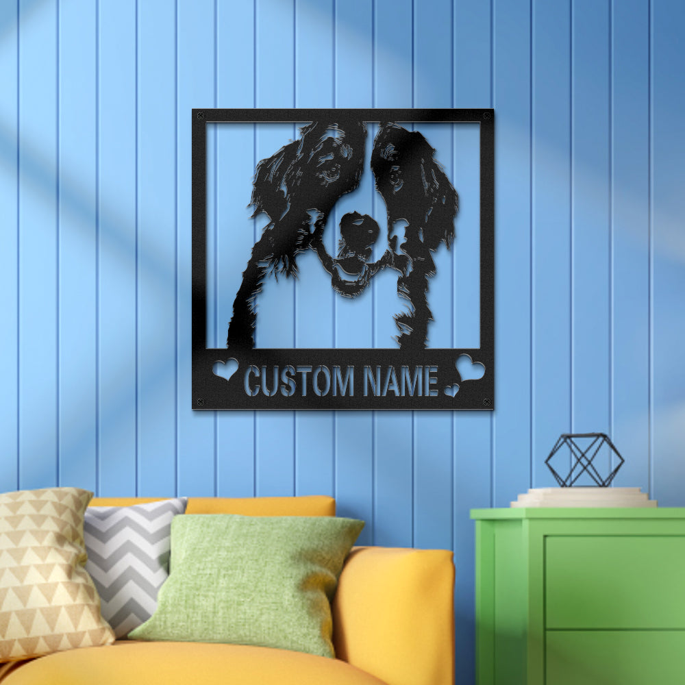 Metal Sign Photo Lamp