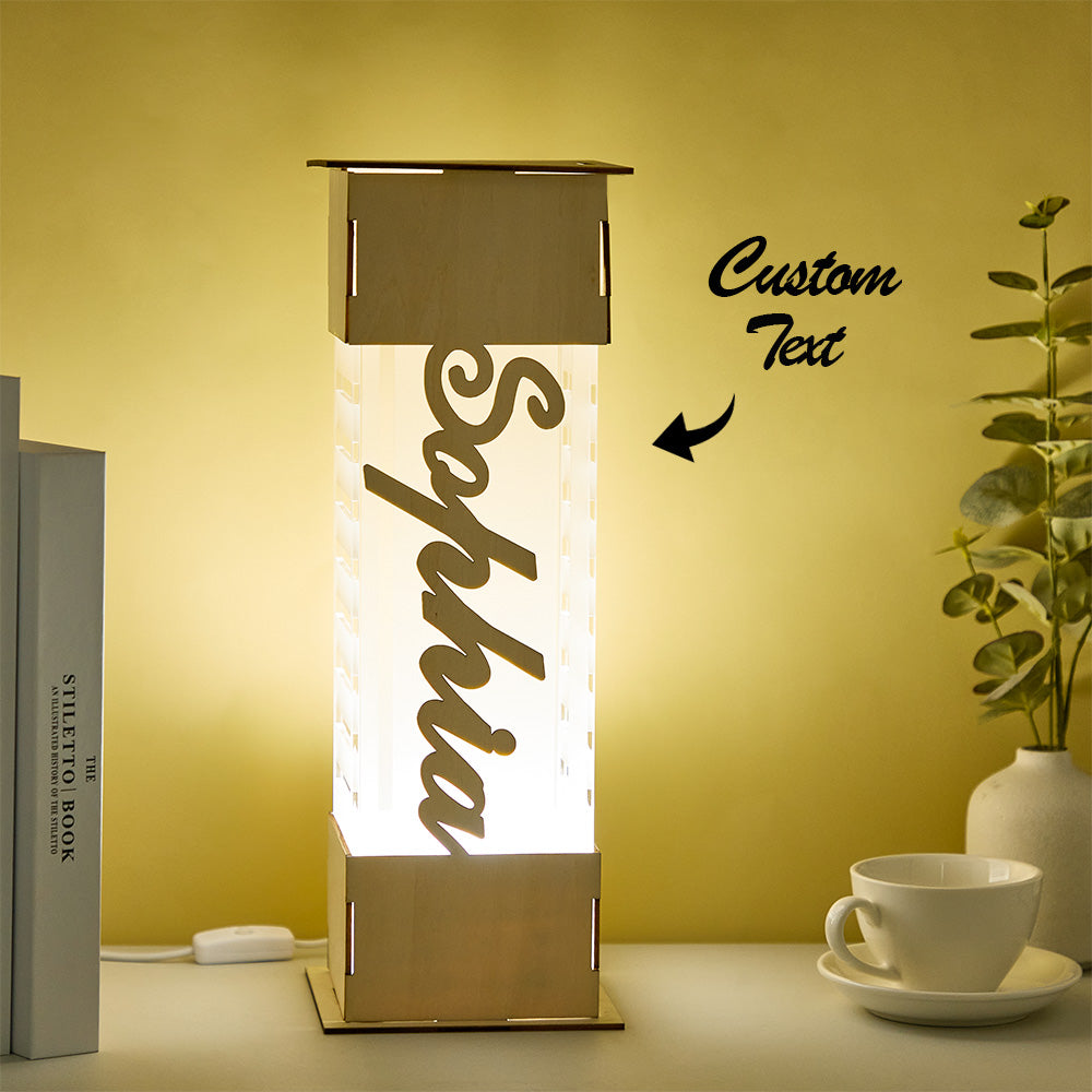 Wooden Acrylic Night Lamp