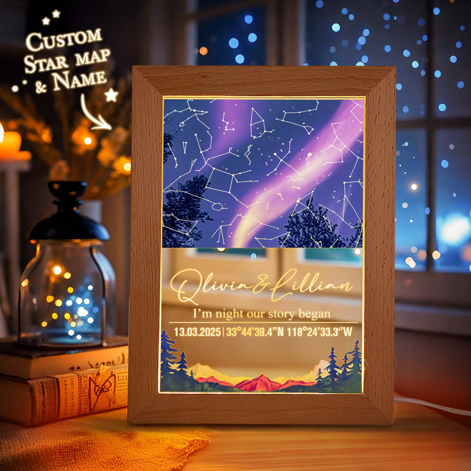 Memorial Hourglass Lamp