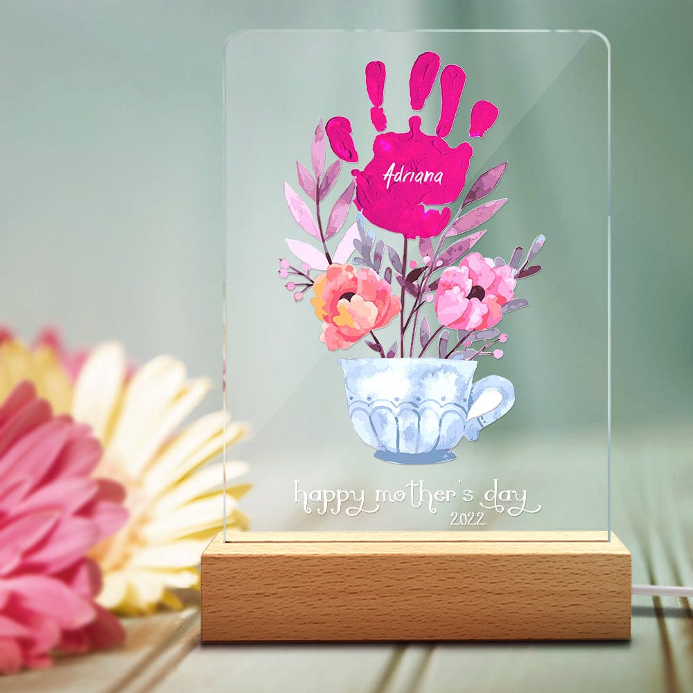 Name & Date Handprint Lamp