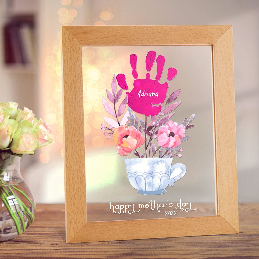 Name & Date Handprint Lamp