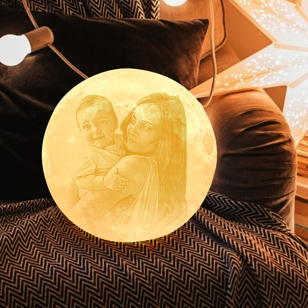 Custom Photo Moon Lamp Luna Night Light
