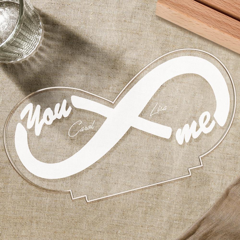 Infinity LED Acrylic Lamp