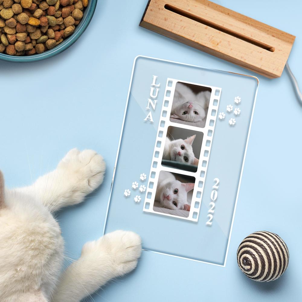 Cat Photo Bedside Lamp