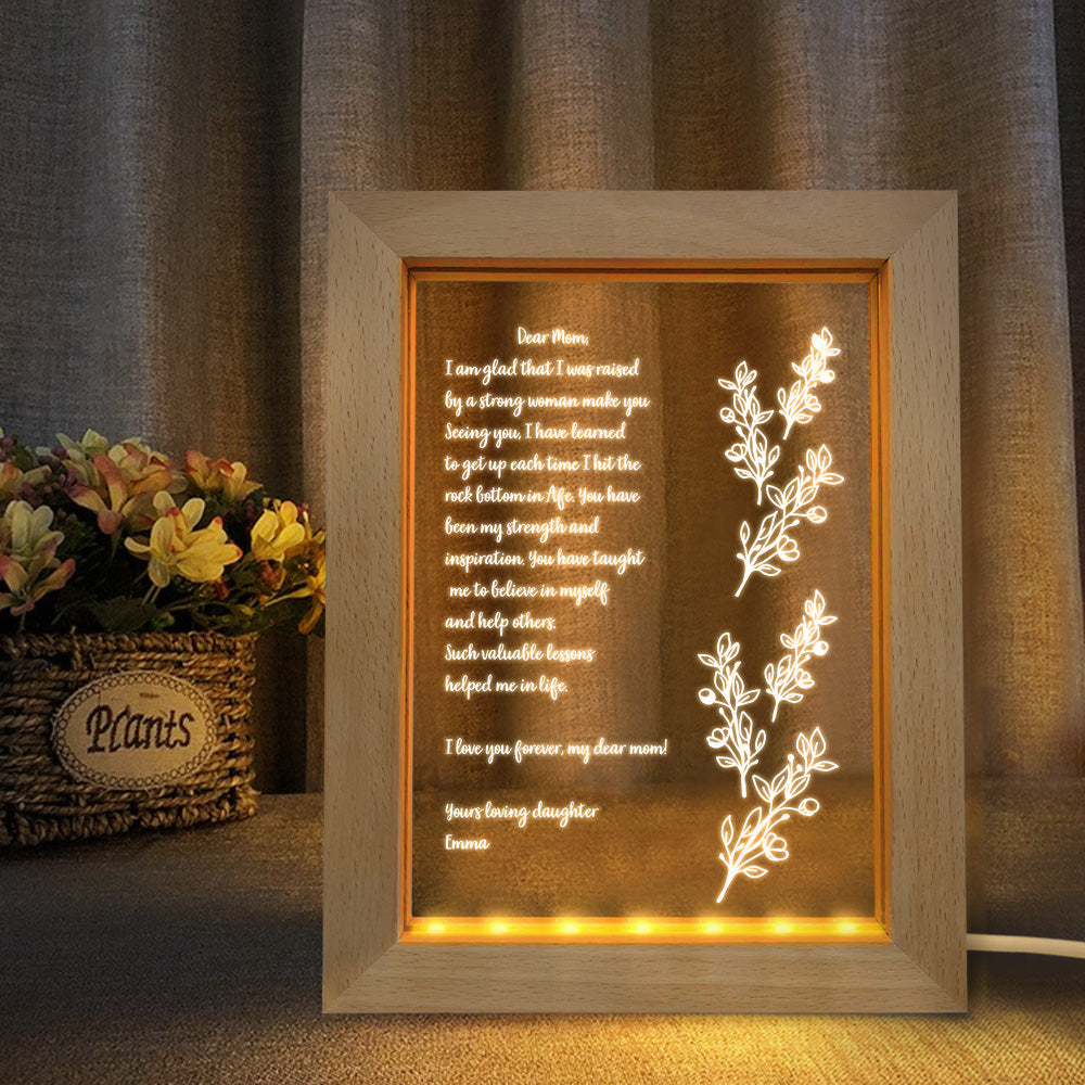 Handwritten Letter Lamp