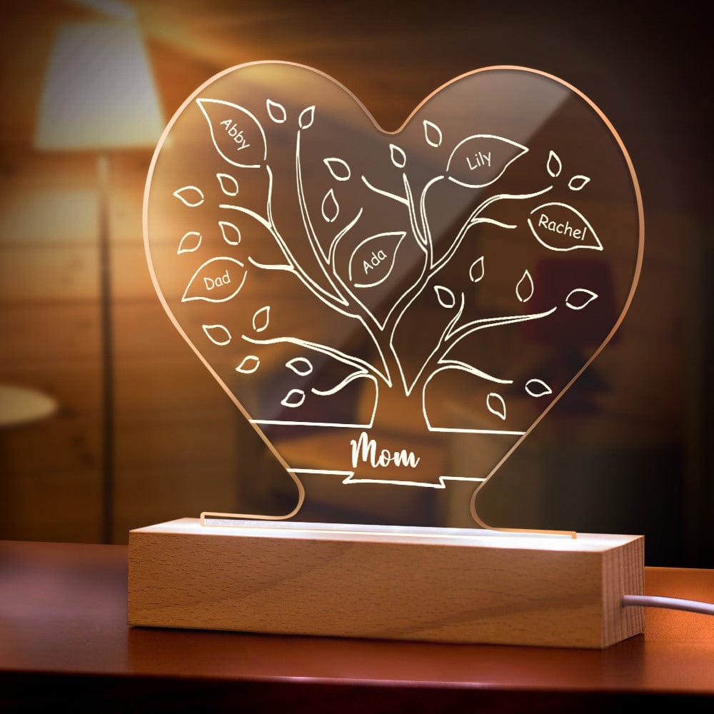 Family Tree Night Lamp