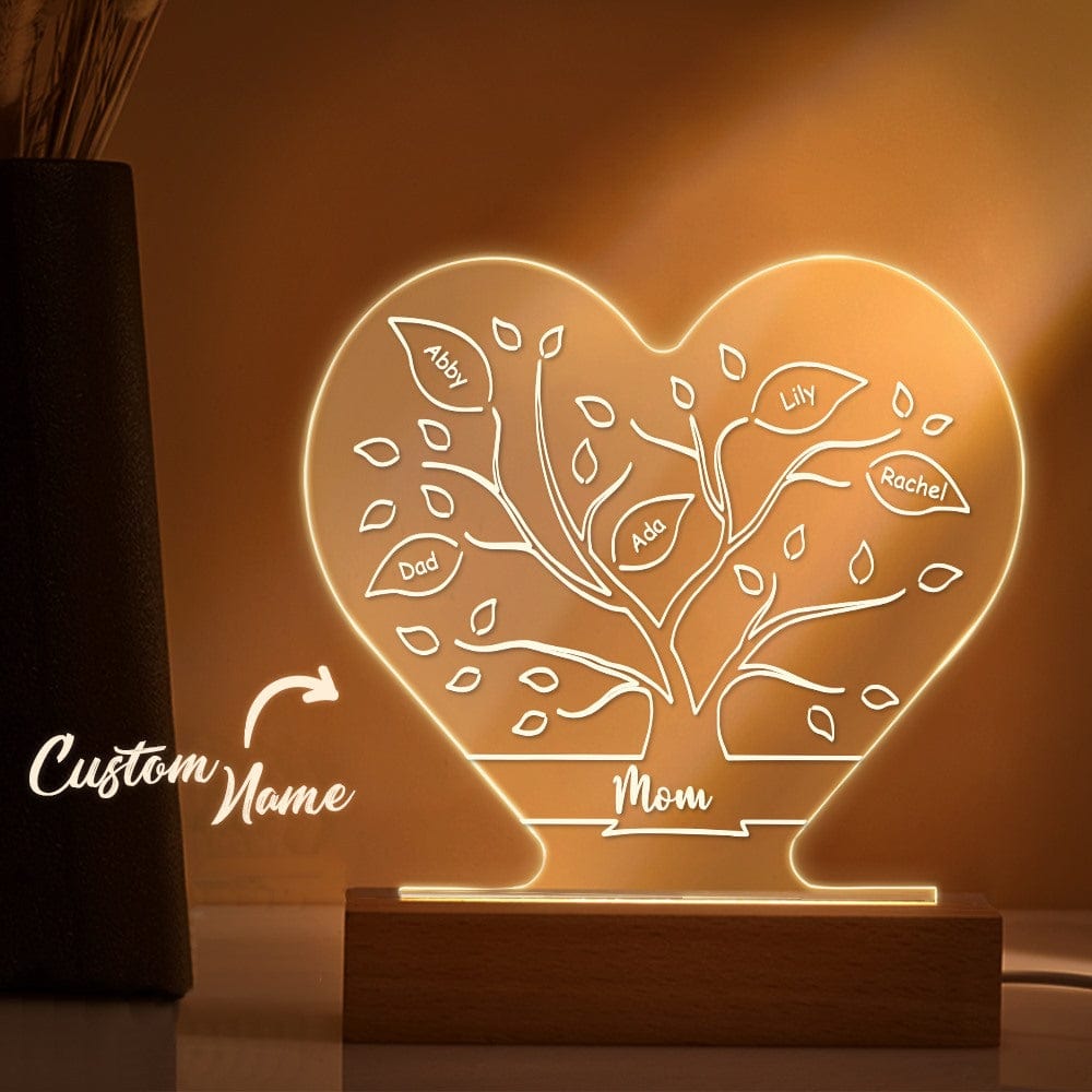 Family Tree Night Lamp