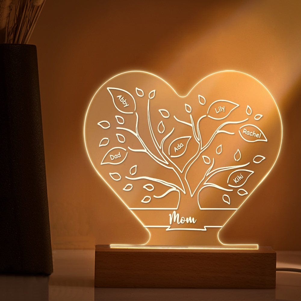 Family Tree Night Lamp