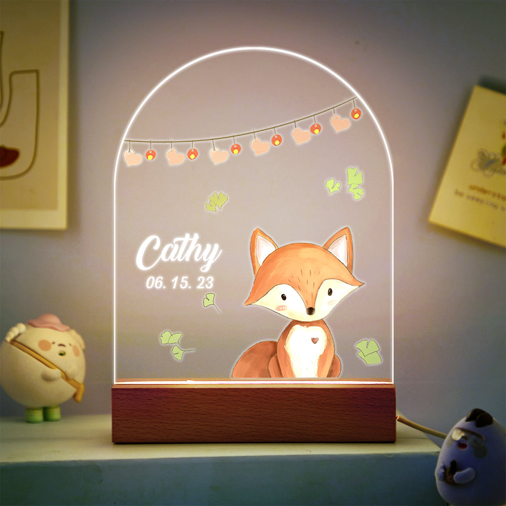 Custom Name Christmas Tree Personalized Santa Elk Night Light Bedroom Christmas Gift 3D Room Decor Night Light Desk Lamp Night Light Gift