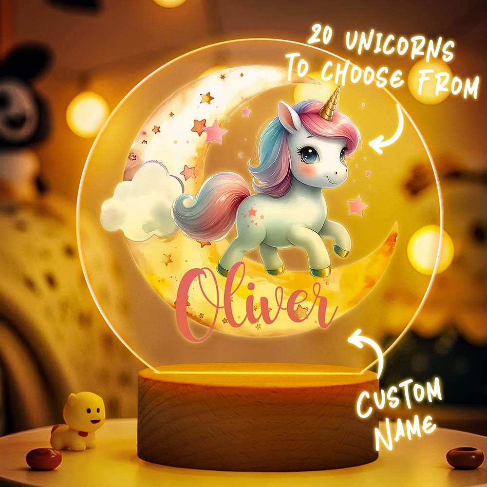 Unicorn LED Name Light