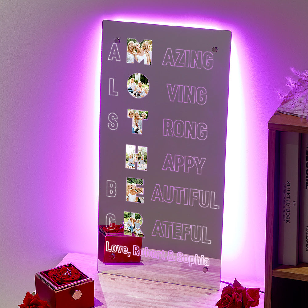 Amazing Mother’s Mirror Lamp