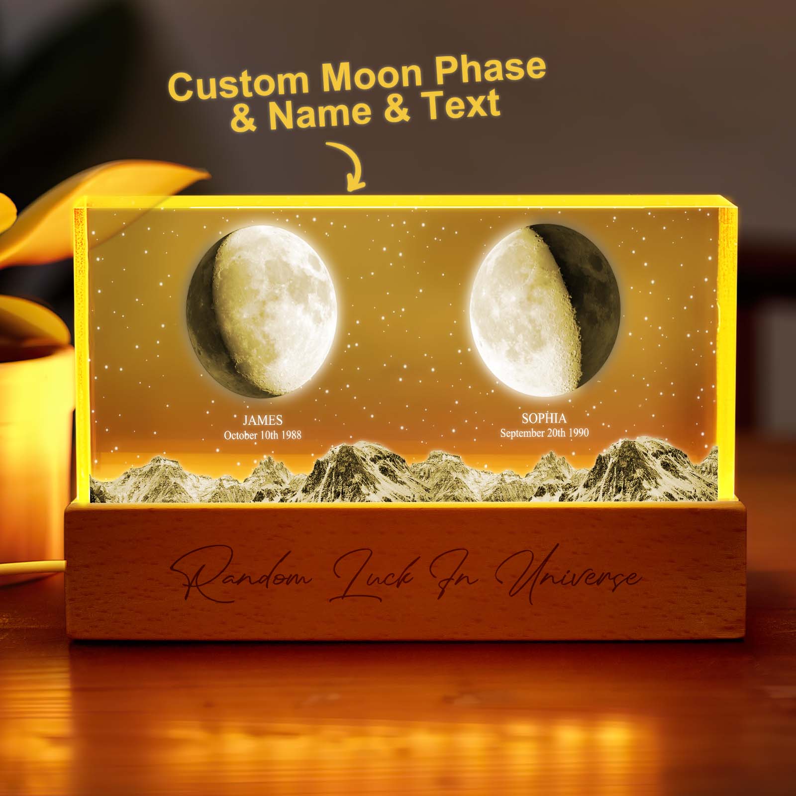 Moon Phase Night Lamp