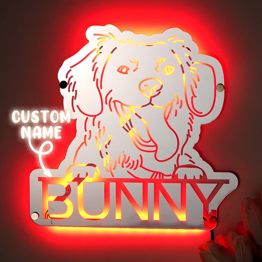 Pet Photo Mirror Light