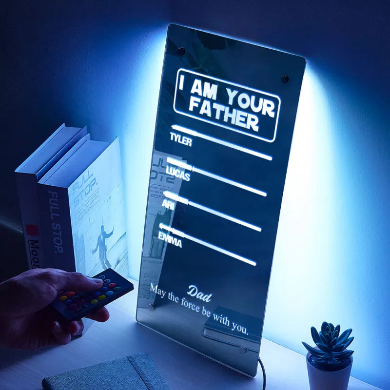 Father’s Day Lightsaber Lamp