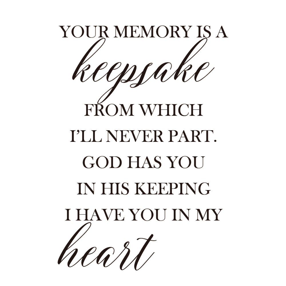 Name Engraved Frame Lamp